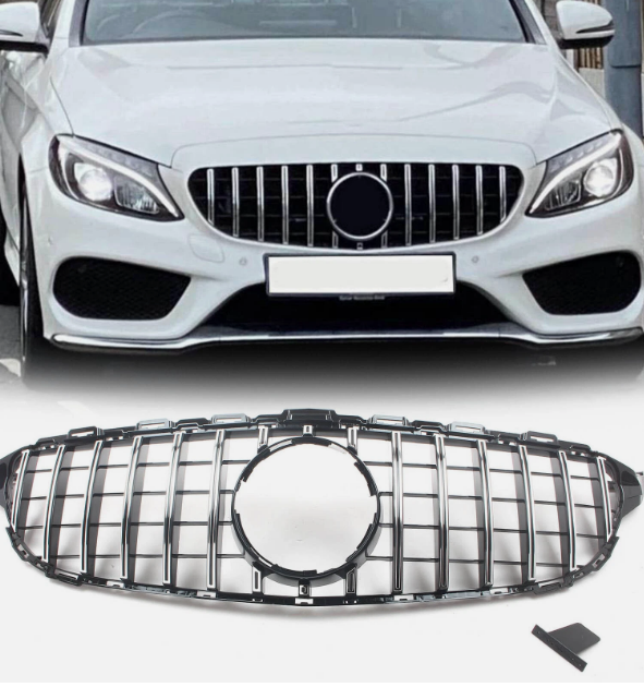 MERCEDES C-Class W205 GT Grill - IRISH SUPPLIER