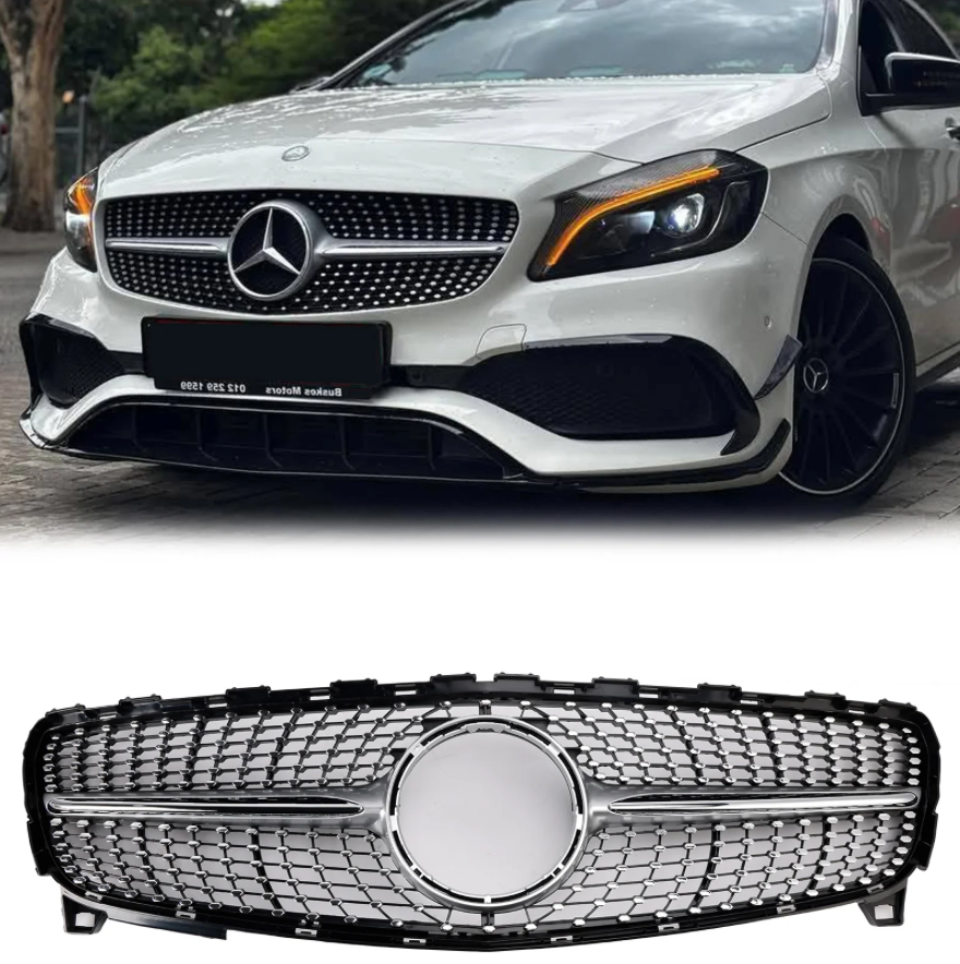 MERCEDES C-Class W176 2016-18 Diamonde Grill - IRISH SUPPLIER